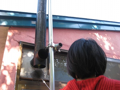 煙突ブラシ 径106mm・121mm ワイヤーセット 商品詳細│薪