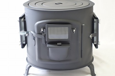 タマゴ型3面窓付き薪ストーブ 小 商品詳細│薪ストーブの新保製作所