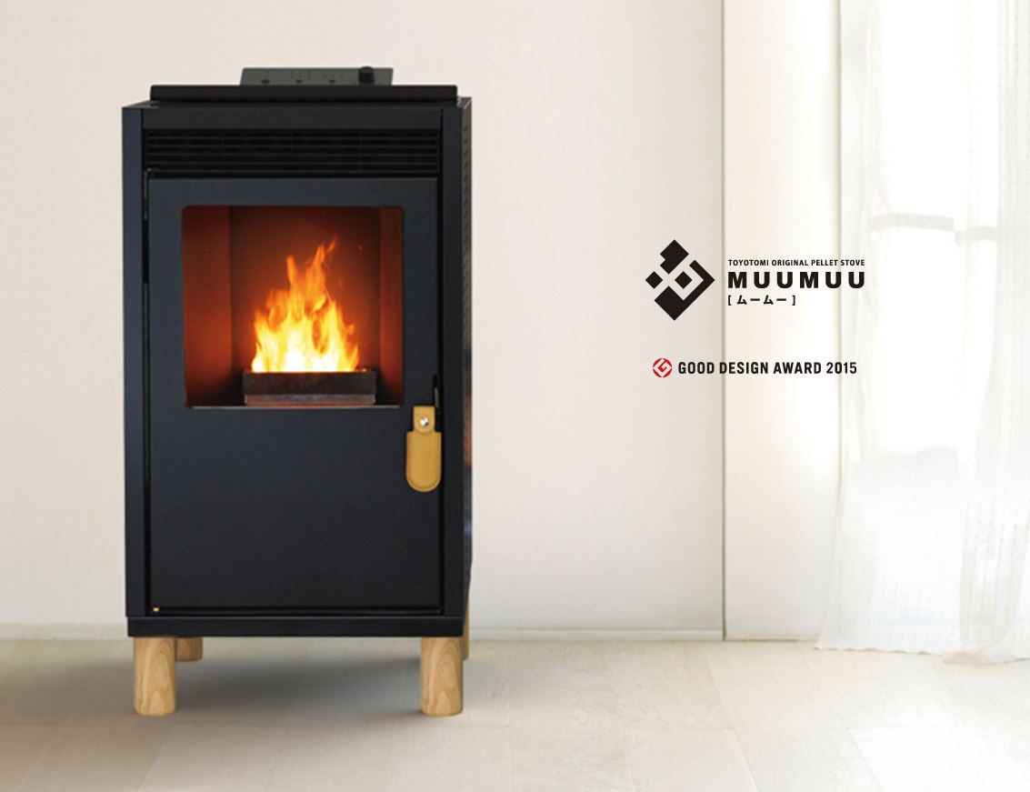 廃版】トヨトミ TOYOTOMI ペレットストーブ PE-8 MUUMUU[ムームー
