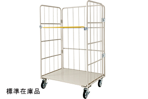 ロールボックスパレット カゴ台車 MRC-S5 底板スチール 株式会社マキテック