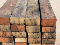 枕木ラインナップ｜枕木｜国産・豪州産枕木販売の「国鉄産業株式会社」