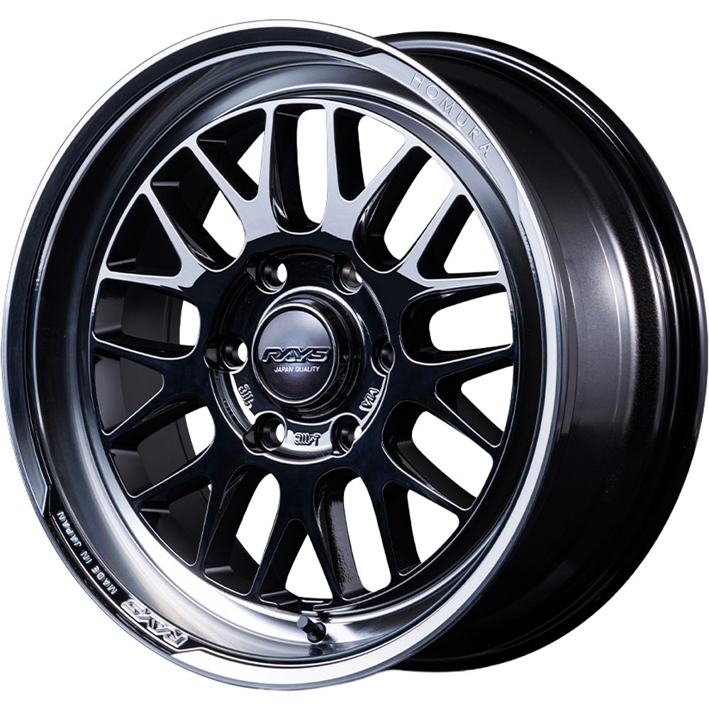 レイズ HOMURA(ホムラ) 2×9 L-RA JET BLACK EDITION 18インチ