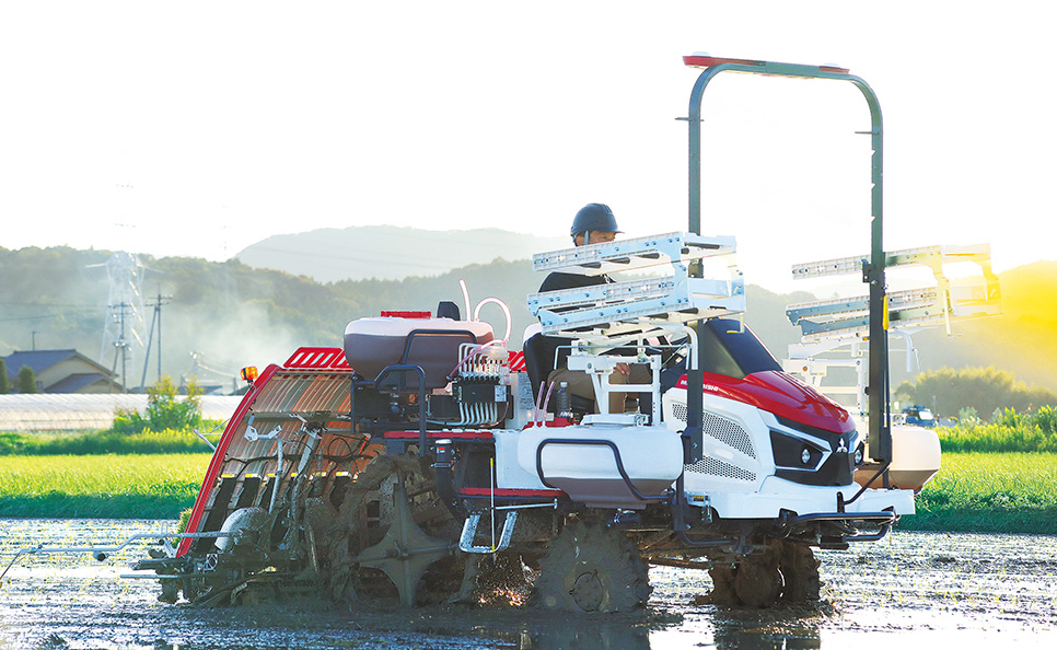 省力機能｜Rice transplanter XPS6/XPS8｜田植機｜製品情報｜製品紹介