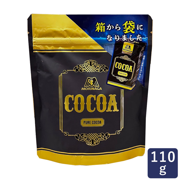 森永製菓 ココアパウダー 110g 純ココア__ 【ママパンWEB本店】小麦粉