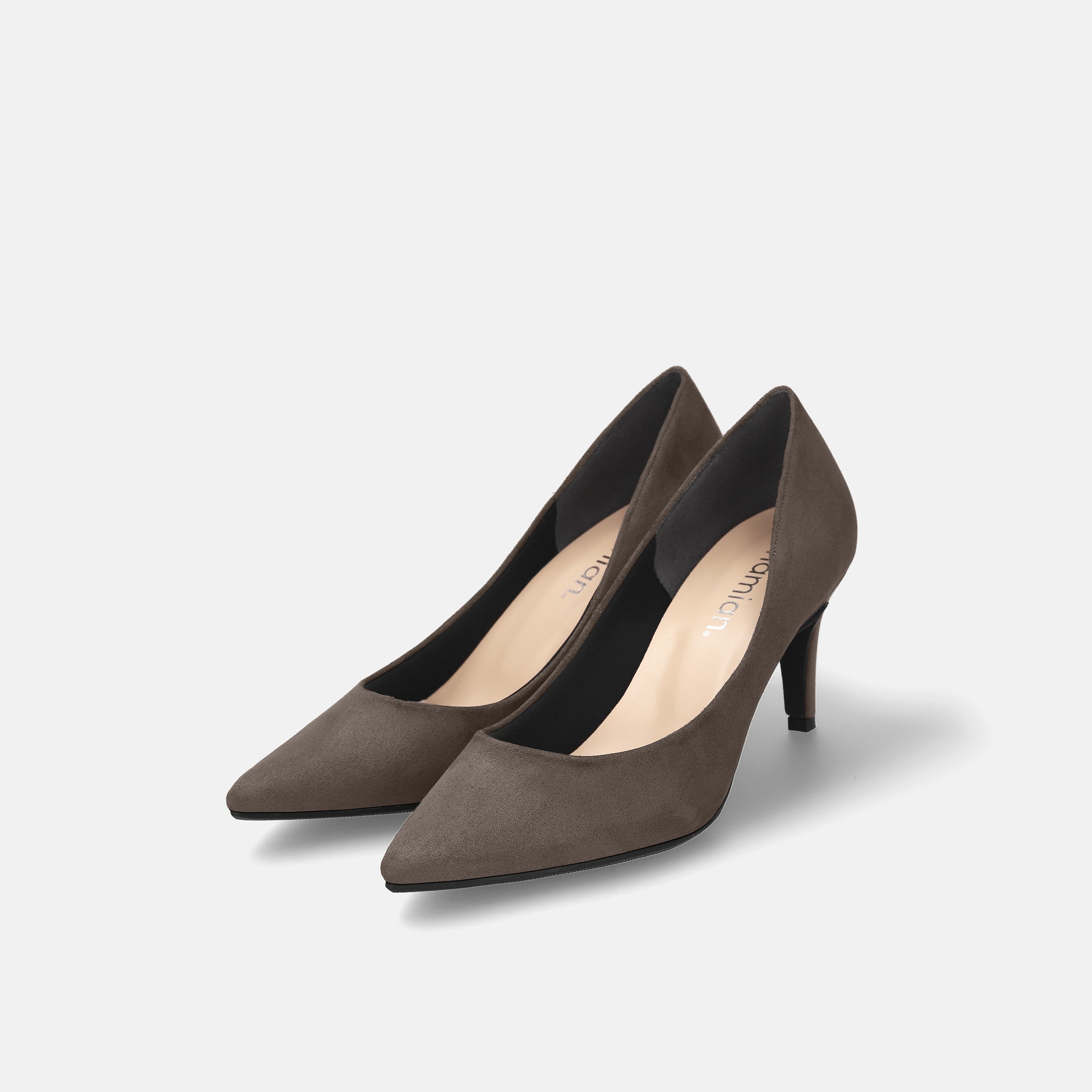 ポインテッドトゥ スエードパンプス（S7610）レオパード – mamian