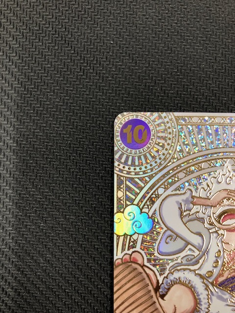 神速の拳 3周年スペシャルカード 金Ver.】モンキー・D・ルフィ OP05