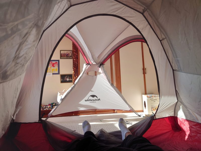 Naturehikeテント hiby3 冬でも使えます | マンマの北海道キャンプブログ