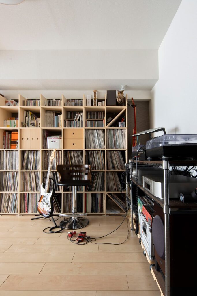 レコード収納 – マルゲリータ使用事例