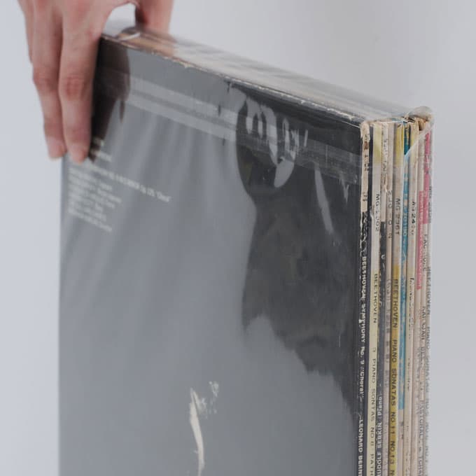 LPレコード用クリアパック（セロパック）OPP製 のり付き袋 中（LP約10