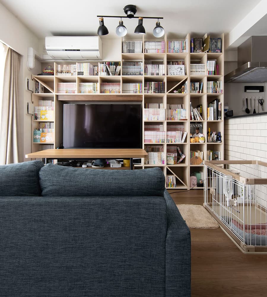 壁面収納 テレビボード|リビング収納・壁面収納は「マルゲリータ」の通販