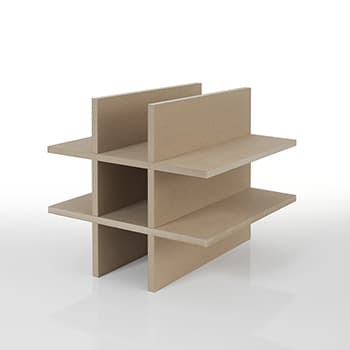 A4書類収納引き出し 2段（本棚 奥行350専用）|本棚の通販はマルゲリータ