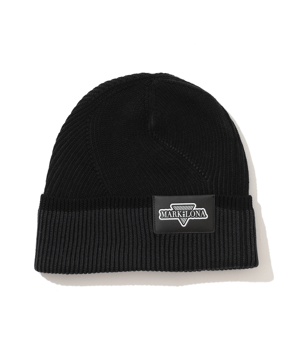 MARK & LONA スカル刺繍 ニット帽 FREE ニットキャップ │ MARK & LONA