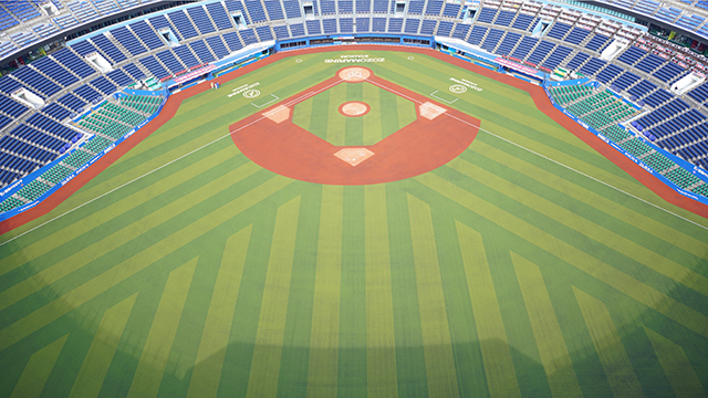 ZOZOマリンスタジアム人工芝の張替完了 - 千葉ロッテマリーンズ
