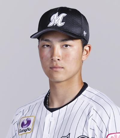 134 松石 信八 選手名鑑2024 - 千葉ロッテマリーンズ