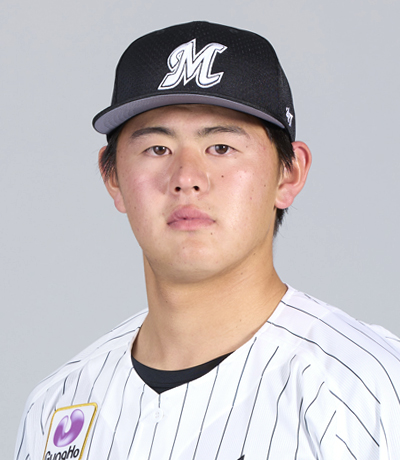 62 坂井 遼 選手名鑑2025 - 千葉ロッテマリーンズ