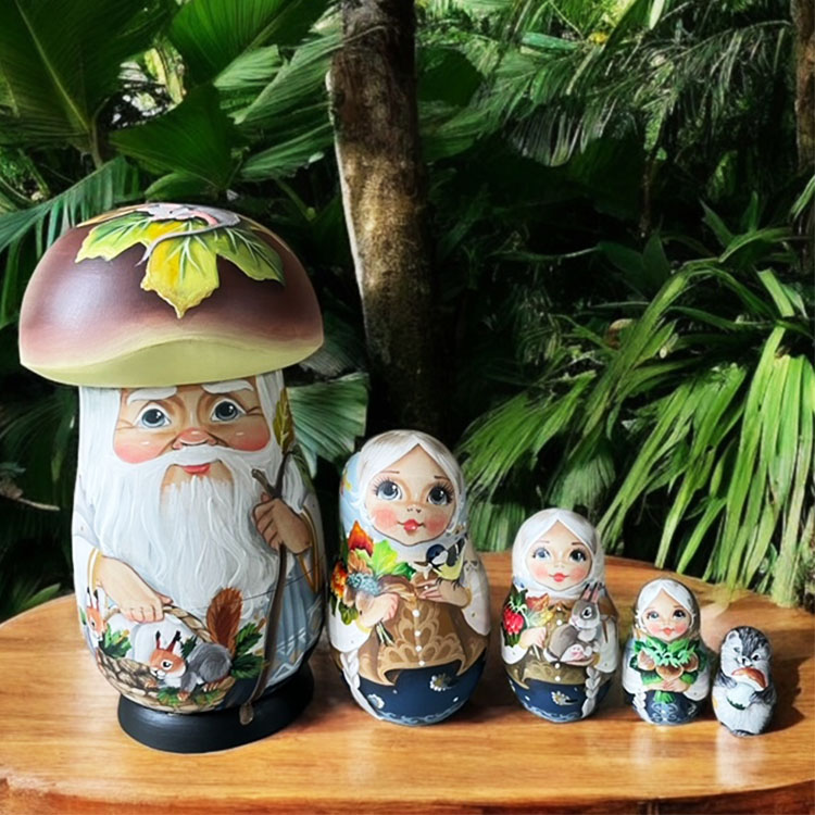 ロシア雑貨店マリンカ / スベトラーナ・ニコラエワ作 キノコ