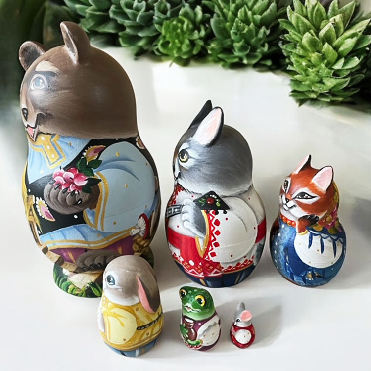 ロシア雑貨店マリンカ / スベトラーナ・ニコラエワ作 民話