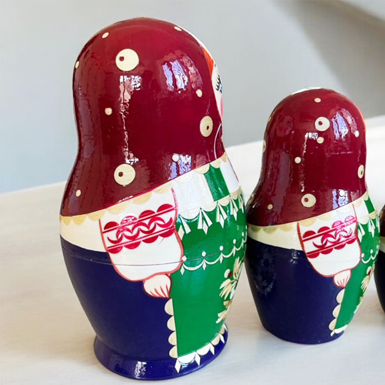 ロシア雑貨店マリンカ / ノリーンスク産 マトリョーシカn015-8p
