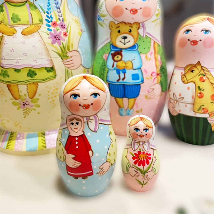 雑貨☆マトリョーシカ(5P)『Favorite Toys』エレナ最新作 雑貨