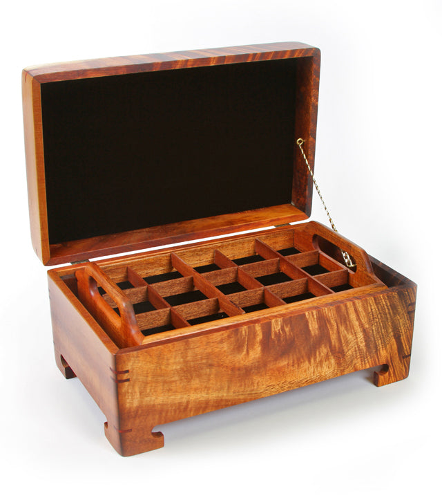 Tsumoto Koa Jewelry Box - Full Tray – Martin & MacArthur