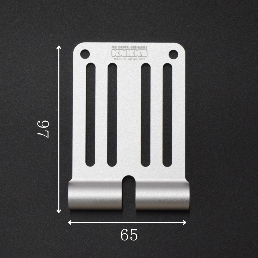 ニックス 腰道具 KNICKS アルミ ベルトループ 超軽量 アルミ総削り出し