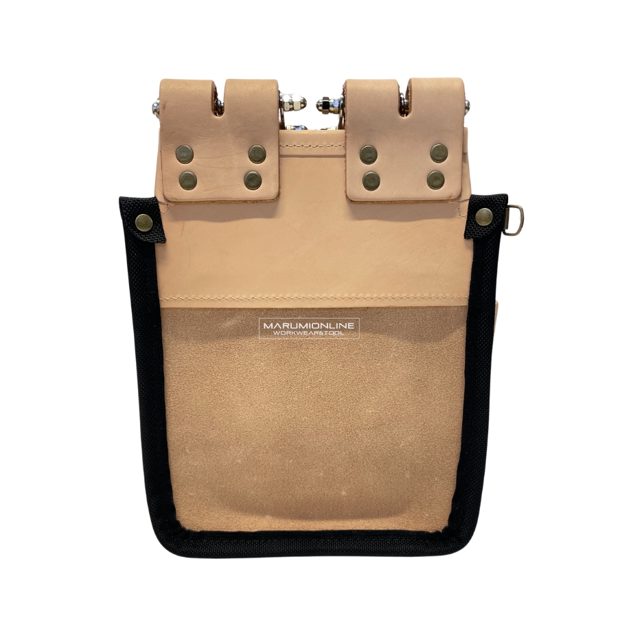 ニックス KNICKS KNB-301DDX 総ヌメ革 3段腰袋 総バリスティック補強巻