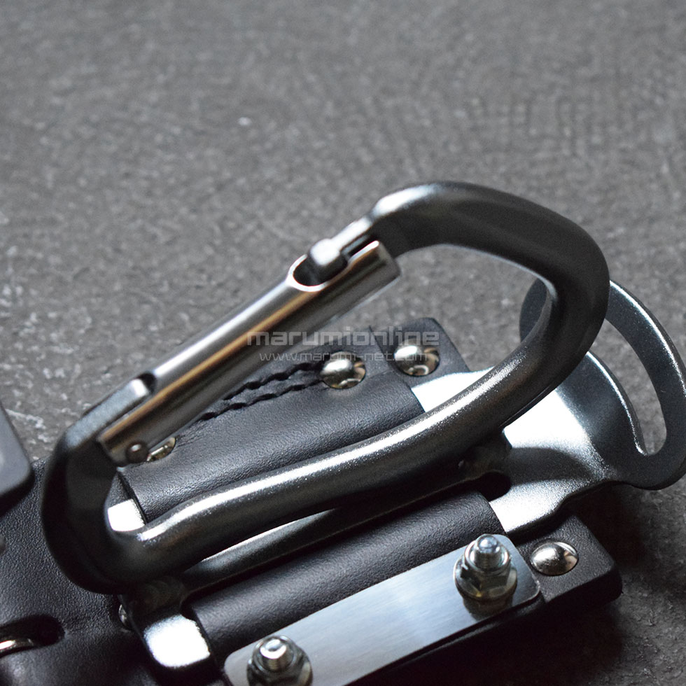 ニックス KNICKS チェーンタイプ金属セフ カラビナ ホルダーセット