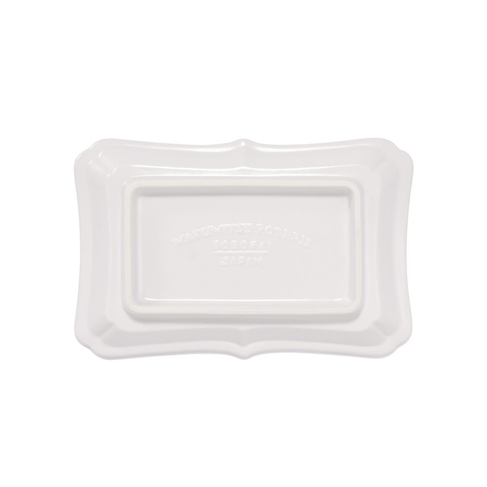 皿・プレート :: 17cm-23.5cm :: 輪花 長角皿 - マルミツウェブストア