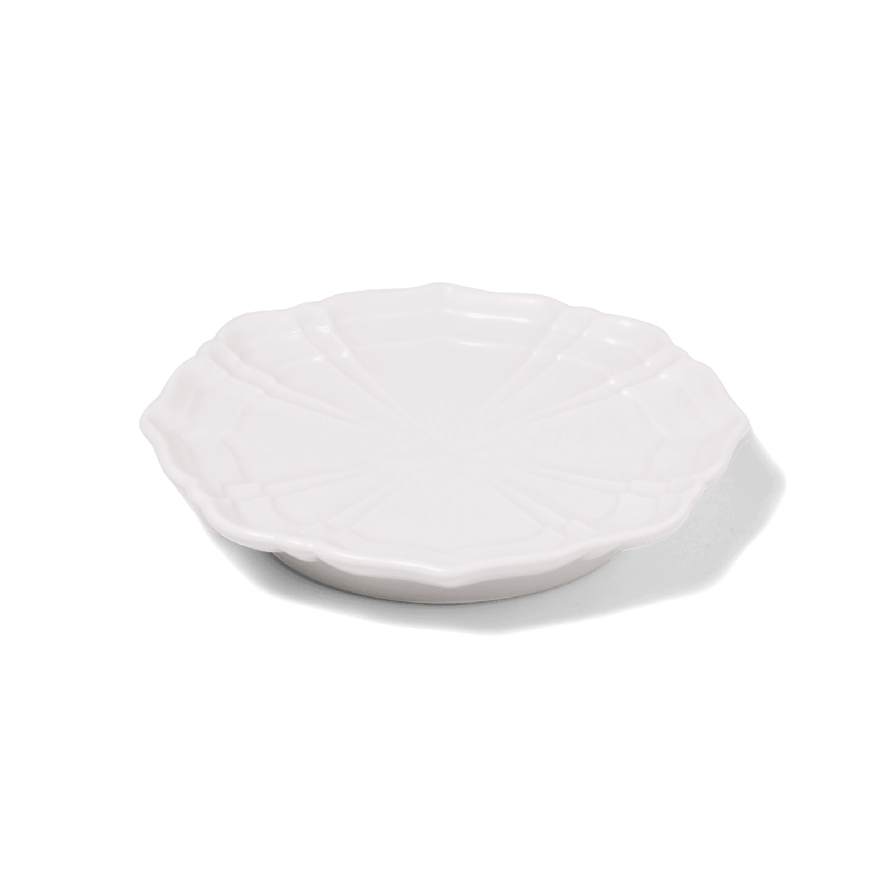 スタジオ エム :: 雪華 :: 雪華(せっか) 4寸高台皿 - マルミツウェブ