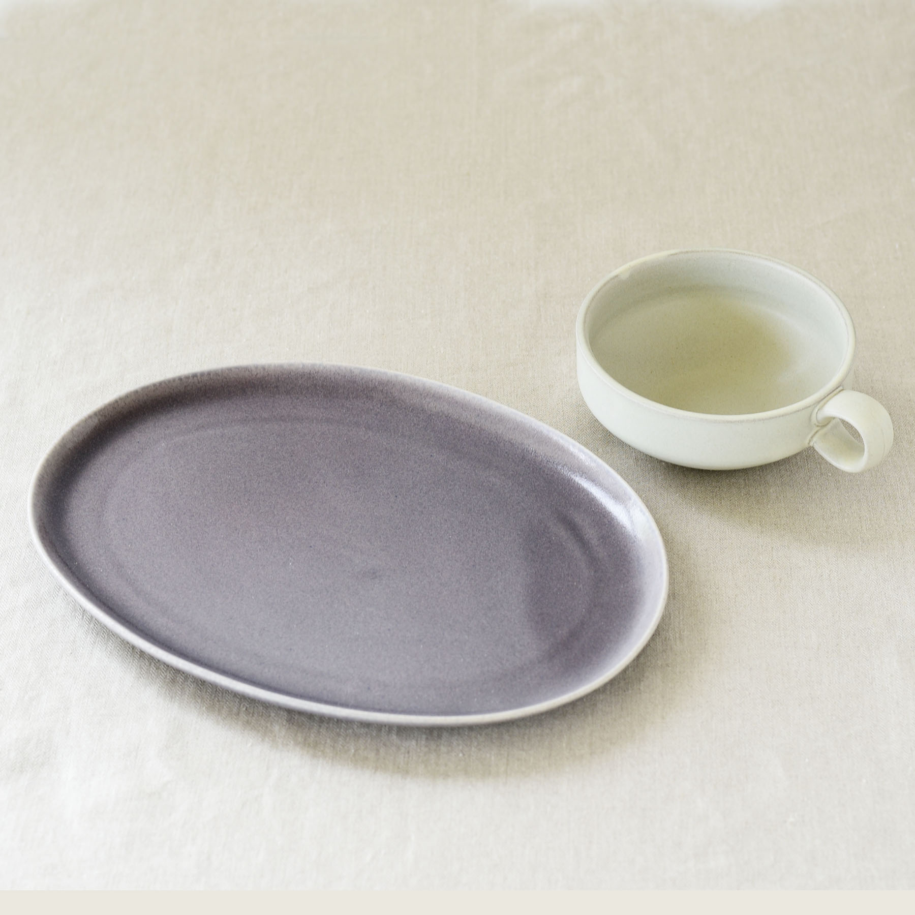 ギフトセット :: 進学・就職 :: オーバルプレートとスープカップの