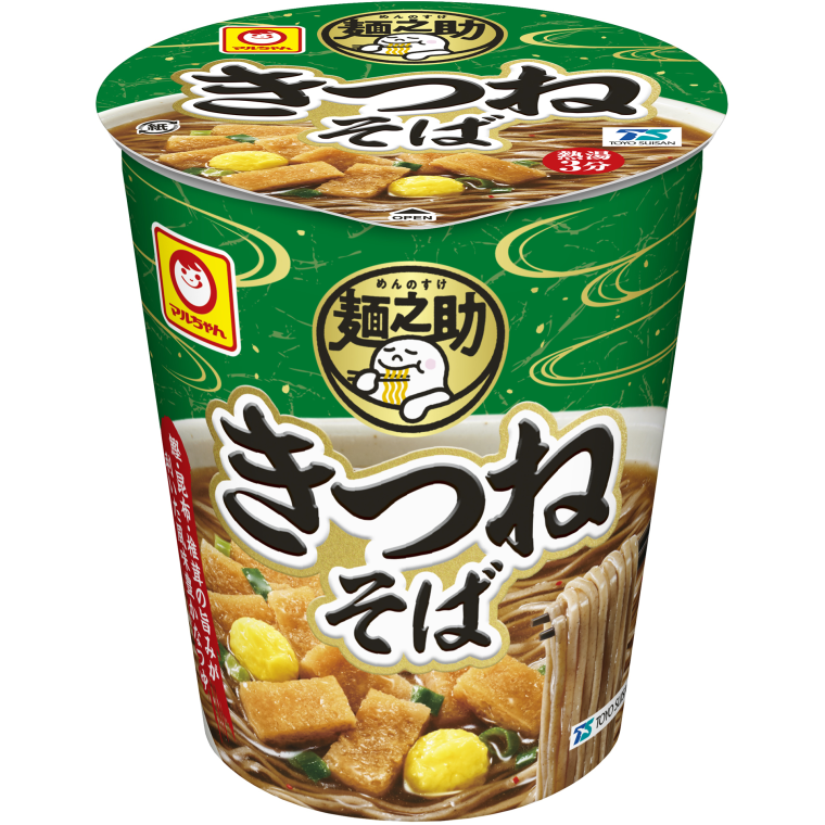 麺之助 縦型 きつねそば | 商品情報 - 東洋水産株式会社