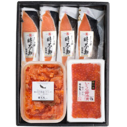 さしみ鮭時不知の三色詰合せ VTS97