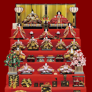 七段飾り｜マル武人形