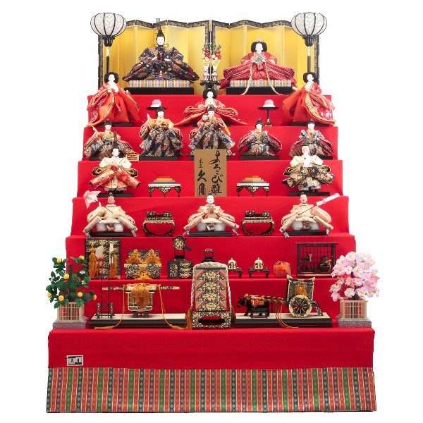 雛人形 | 久月三・五・七段飾り | 雛人形、五月人形、こいのぼり、盆