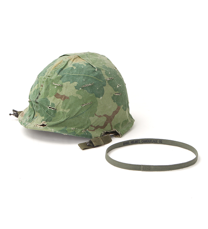 US(米軍) NAM戦初期型カムフラージュ(擬装用)ヘルメットバンド/復刻・新品