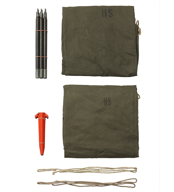 US(米軍)NAM戦 シェルターハーフテント“Pup Tent(パップテント)” 2