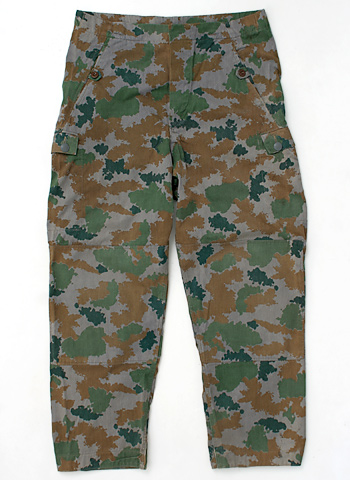 東ドイツNVA (人民軍) ブルメンターンカモ トラウザーズ/サイズ：sg 48