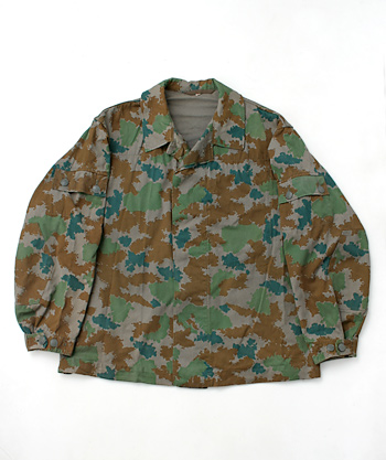 東ドイツNVA (人民軍) ブルメンターンカモ ジャケット/MOD.品/1964年製