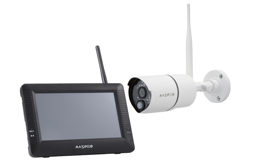 ワイヤレスカメラセット WC3A10ML(BK) | マスプロ電工