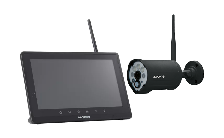 ワイヤレスカメラセット WC3A10ML(BK) | マスプロ電工