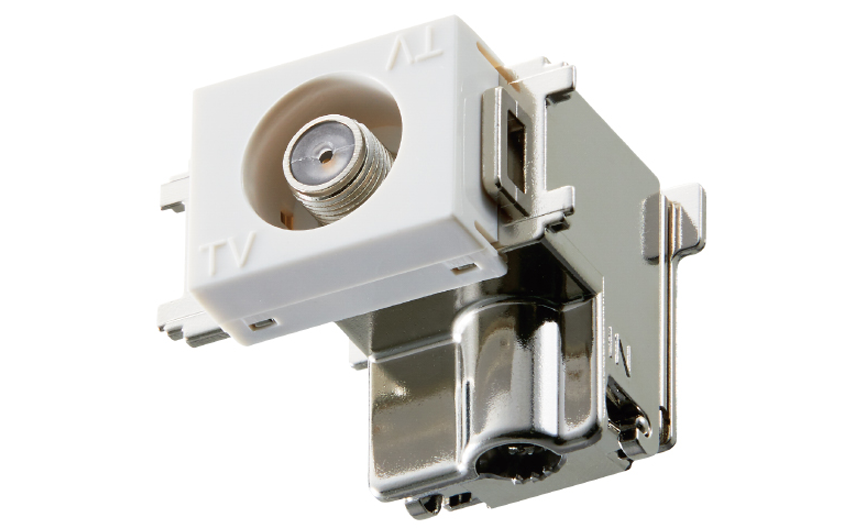 未使用 MASPRO マスプロ テレビ端子 DWK7ST-B 現場 未使用 MASPRO