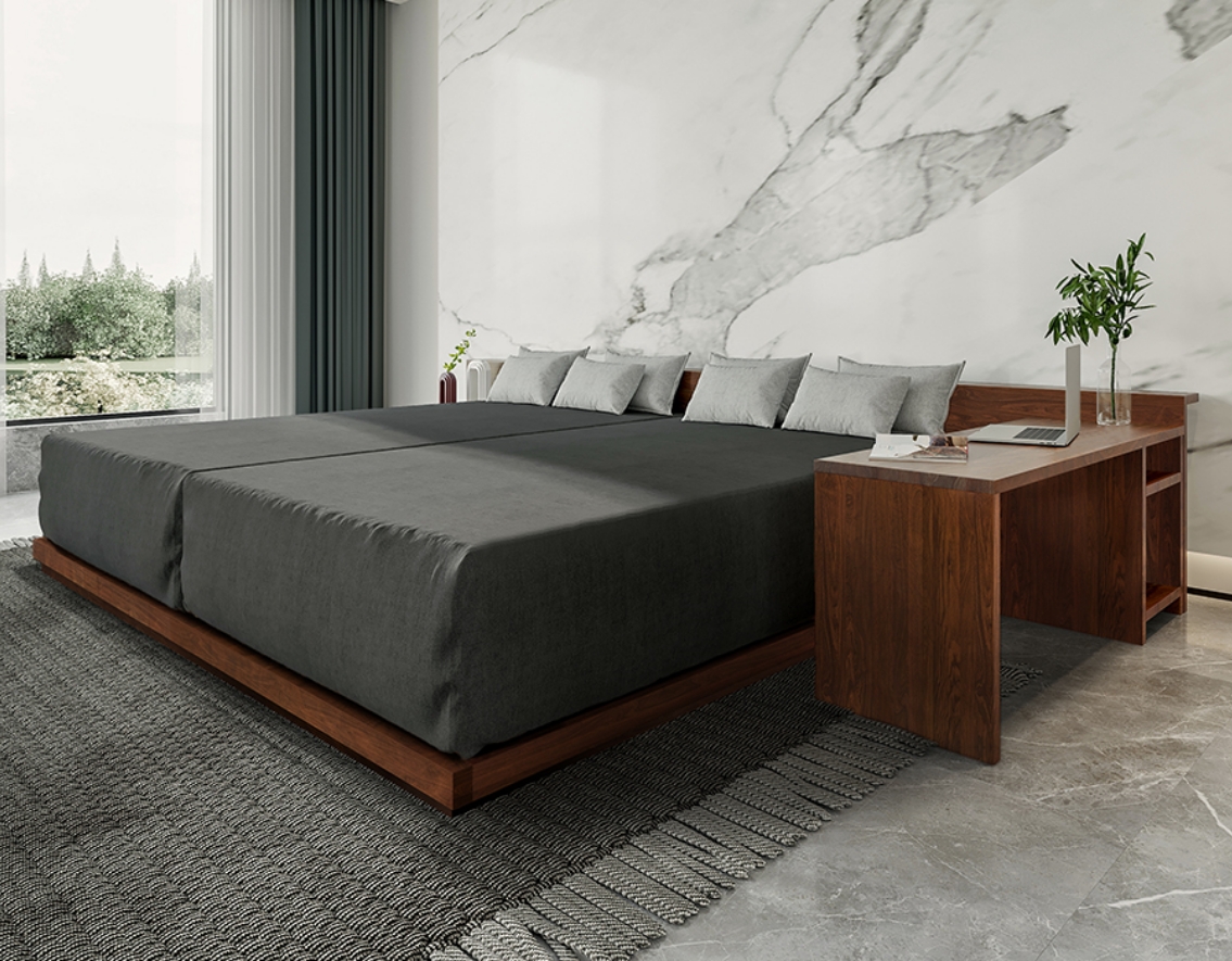 BED 無垢材ベッド / マスターウォール