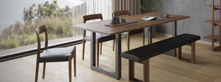 角・長方形ダイニングテーブルの通販 / 北欧・モダン・デザイナーズ