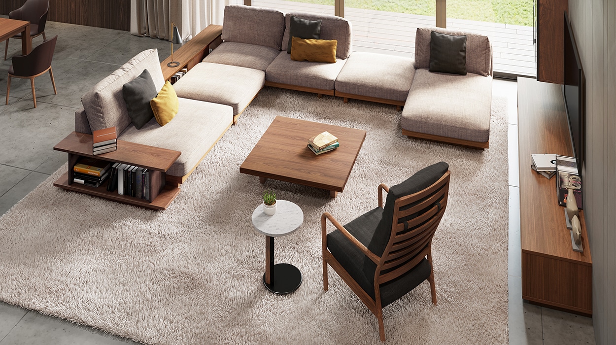 Blueprint HIGH BACK LOUNGE チェアの通販 / マスターウォール