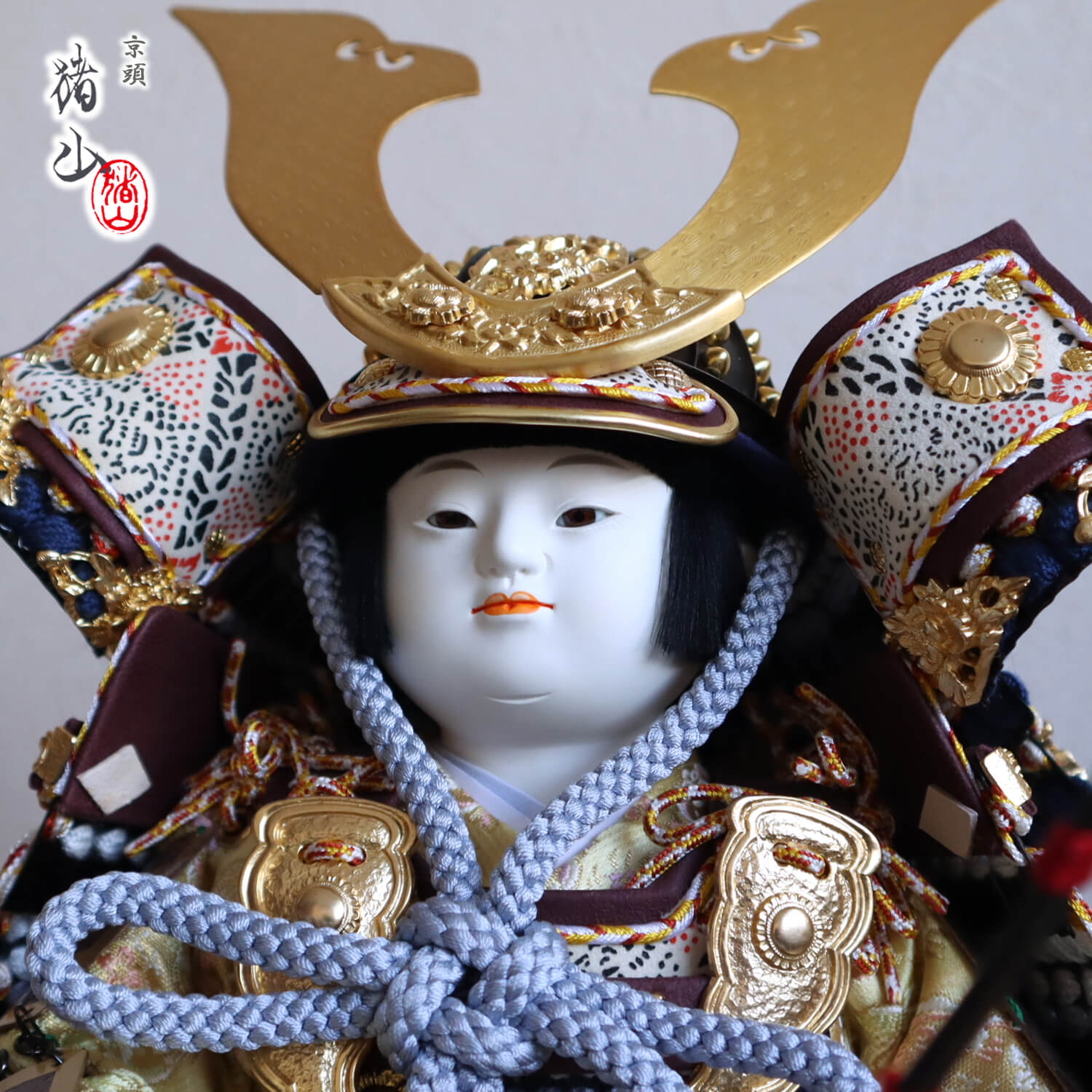 五月人形 選べる2種類 増村人形店 平安武久 京頭師 川瀬猪山 京製 六寸