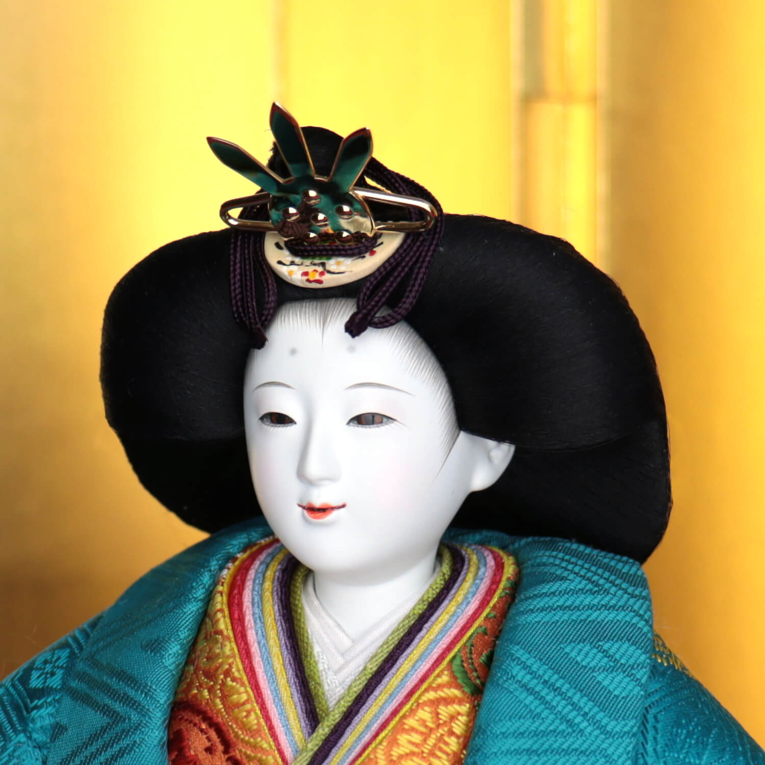 雛人形 最高級 京製 ひな人形 おひなさま 平安雛幸 京九番 立雛 正絹