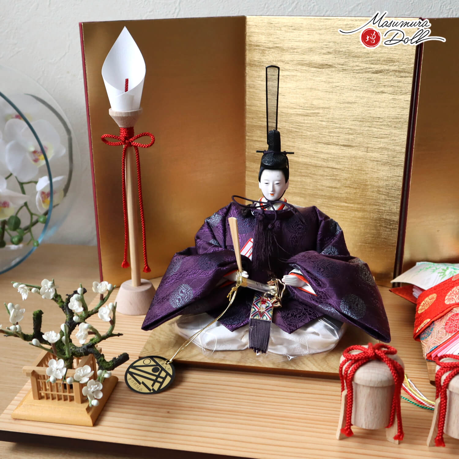 雛人形 大橋弌峰 コンパクト モダン おしゃれ インテリア ひな人形