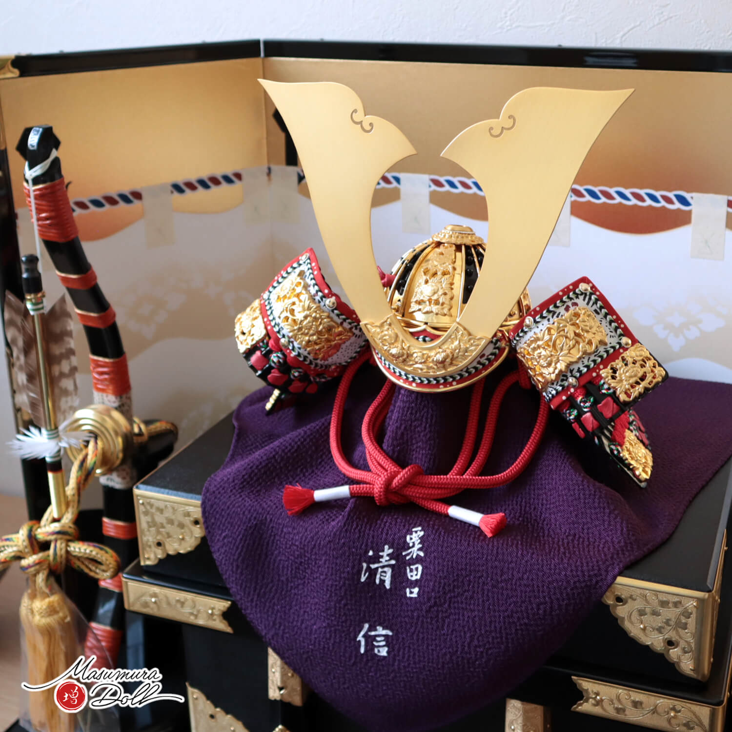 五月人形 最高級 京都 京製 兜飾り 5月人形 端午の節句 京都 粟田口