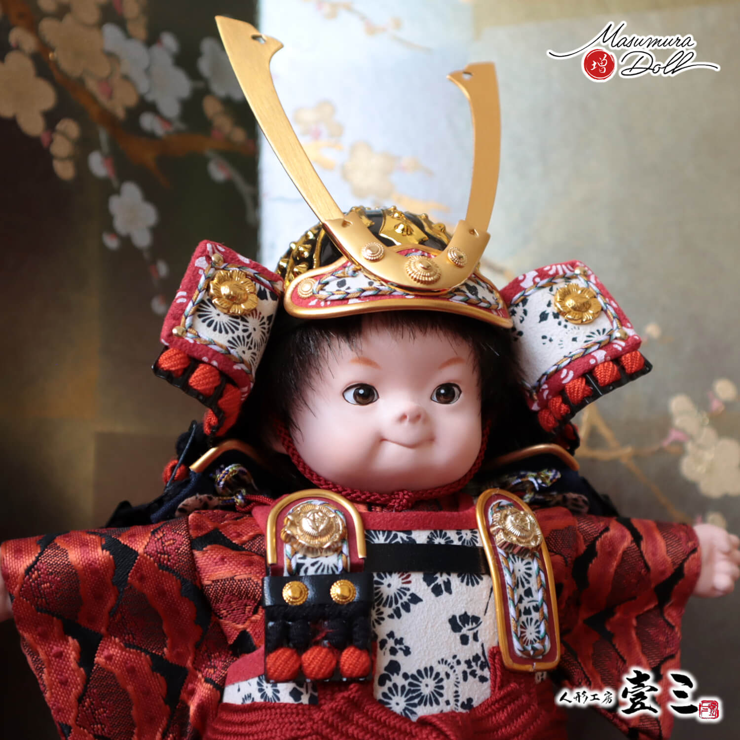 五月人形 子供大将 コンパクト かっこいい かわいい 壱三 壹三（いち