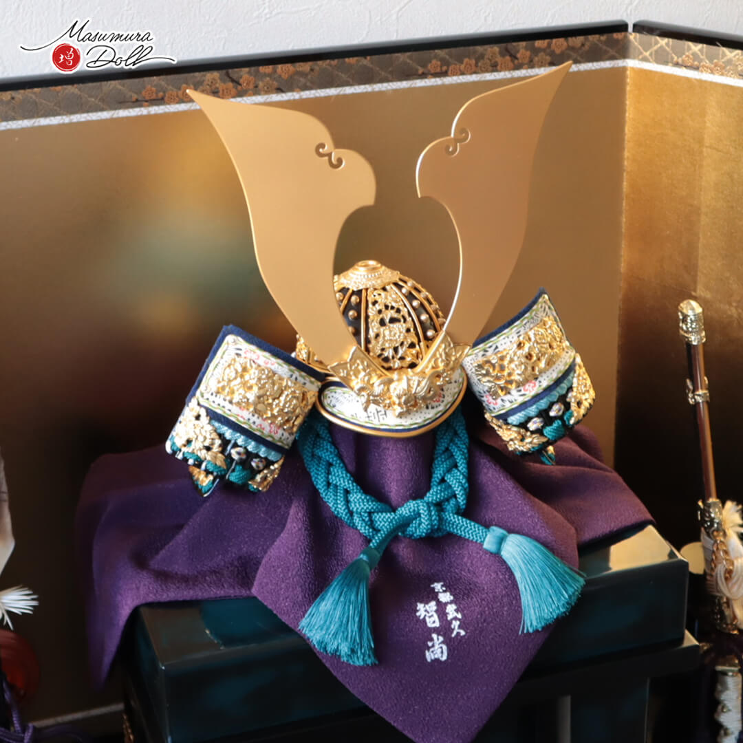 五月人形 最高級 京製 兜飾り 5月人形 端午の節句 京都 武久寛宗 京12